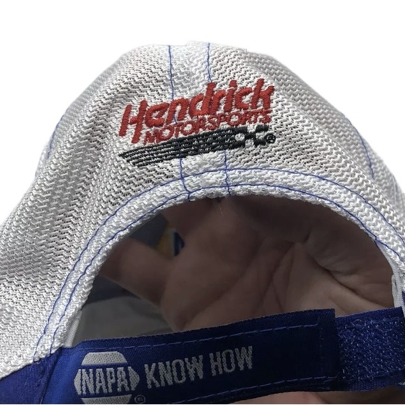 Chase Elliot Baseball Cap NASCAR Racing Napa 9 Blue White. - Picture 3 of 4